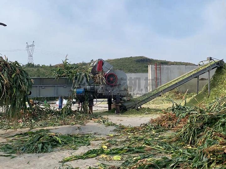 秸稈青貯粉碎機